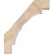 Ekena Millwork 3 1/2"W x 24"D x 28"H Merced Smooth Knee Brace, Douglas Fir BRC04X24X28MRC00SDF - alternate 4